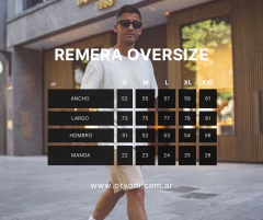Remera Oversize Colores - tienda online