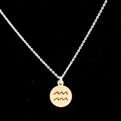 Conjunto Cadenita + Dije Signo Zodiáco - comprar online