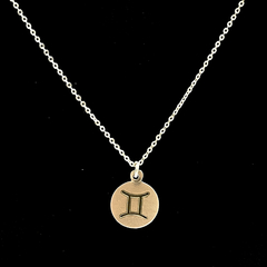 Imagen de Conjunto Cadenita + Dije Signo Zodiáco