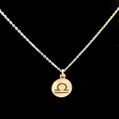 Conjunto Cadenita + Dije Signo Zodiáco - Paterson