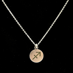 Imagen de Conjunto Cadenita + Dije Signo Zodiáco