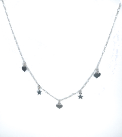 Cadenita Estrellas y Corazones - comprar online