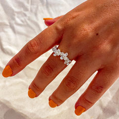 Anillo Primavera Floreada - tienda online