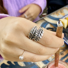Anillo Hojas
