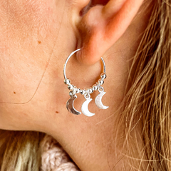 Argollas Bolitas y Lunas