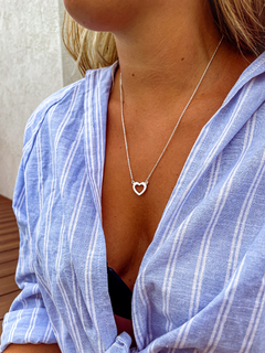 Conjunto Cadenita + Corazón Calado
