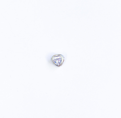 Dije Pasante Corazón con Piedra