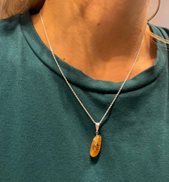 Conjunto Cadenita + Piedra Natural - Paterson