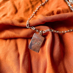 Cadena con Medalla Rectangular - Paterson