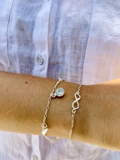Pulsera Spark con Piedra Redonda
