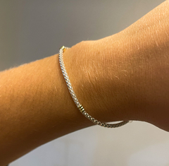 Pulsera Tubo Nro 1 con Oro - tienda online