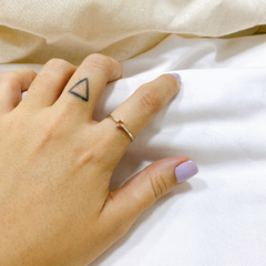 Imagen de Anillo Solitario Skinny