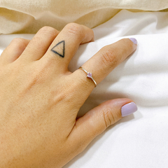 Anillo Solitario Skinny - Paterson