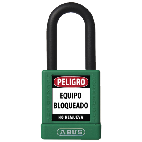 CANDADO DE BLOQUEO DIELECTRICO ABUS 74/40 VERDE - comprar en línea