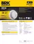 DETECTOR DE HUMO BRK FIRST ALERT MODELO SMI100 CON BATERIA en internet