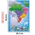 QUEBRA CABEÇA MAPA DO BRASIL 200 PEÇAS GROW PUZZLE JOGO DIDÁTICO GEOGRAFIA BRINQUEDO CIDADES ESTADOS na internet