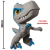 Boneco Articulado 30cm Baby Dinossauro Jurassic World Dinos Universal T-Rex Velociraptor Triceratops Pupee