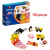 JOGO BLOCOS CRIATIVOS 150 300 400 PEÇAS XALINGO BRINQUEDOS LEGO ANIMAIS CARRO TREM CONSTRUÇÃO MONTAR - comprar online