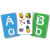 JOGO EDUCA ALFABETO 34 CARTAS GGB BRINQUEDO MESA IMAGENS EDUCATIVO BARALHO CRIANÇAS LETRAS PALAVRAS - comprar online
