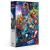 QUEBRA CABEÇA OS VINGADORES 100 PEÇAS TOYSTER PUZZLE SUPER HERÓIS AVENGERS MARVEL COMICS HULK THANOS