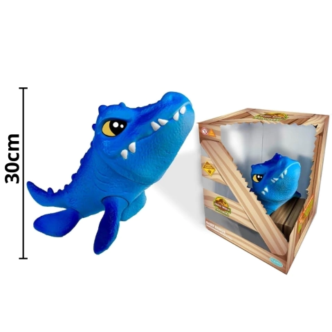 Imagem do Boneco Articulado 30cm Baby Dinossauro Jurassic World Dinos Universal T-Rex Velociraptor Triceratops Pupee