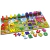 JOGO EDUCA MONTESSORI GGB BRINQUEDOS 104 PEÇAS LETRAS NÚMEROS FORMAS CORES ANIMAL EDUCATIVO ALFABETO - comprar online
