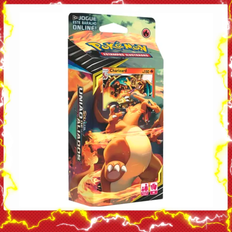 Starter Deck Baralho de Batalha - Pokémon Charizard | Sol e Lua - União de Aliados