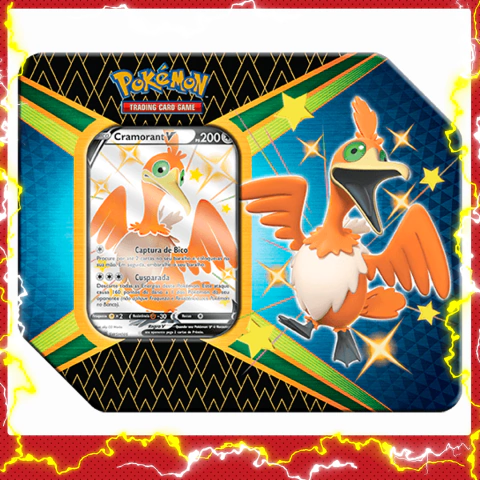 Lata Pokémon Cramorant V | Destinos Brilhantes