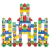 CASTELINHO 128 PEÇAS GGB BLOCOS DE MONTAR BRINQUEDO EDUCATIVO LEGO FORMAS CORES NÚMERO FRUTA ANIMAIS - comprar online