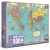 QUEBRA CABEÇA MAPA DO MUNDO MERCATOR 500 PEÇAS TOYSTER MAP OF THE WORLD GEOGRAFIA PUZZLE MUNDI PAÍS