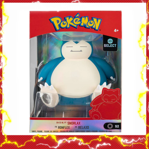 Boneco Pokémon Snorlax Vinil