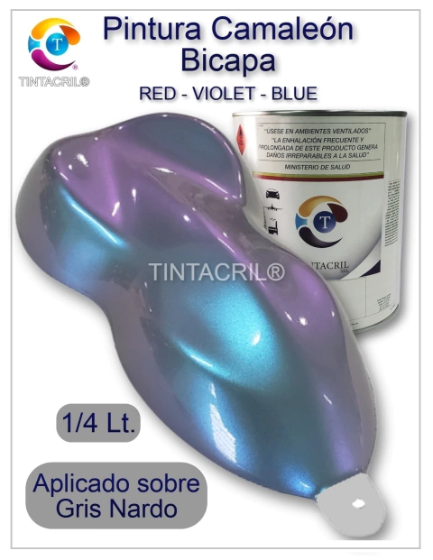 color tornasolado camaleon