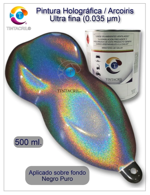 metal flakle multicolor extra fino