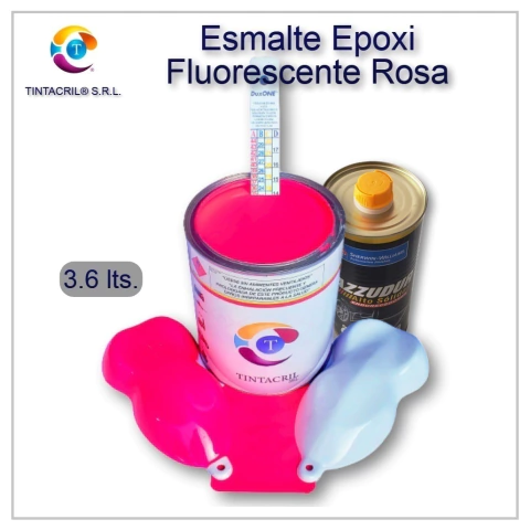 Pintura Epoxi rosa fluorescente