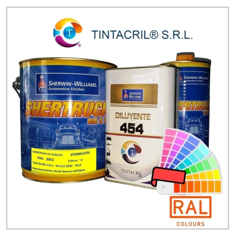 RAL 2002 PINTURA POLIURETANICA 