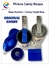Candy cobalt blue con base de aluminio grueso