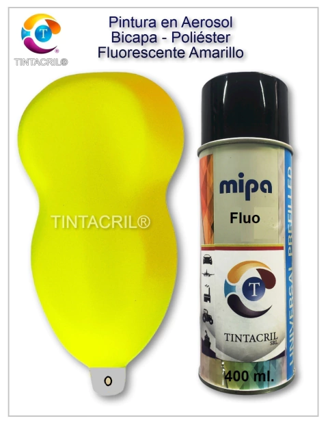 pintura en aerosol fluor