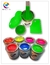 pintura fluorescente bicapa verde