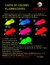 pintura fluor naranja
