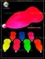 fluorecente pintura nitrosintetica color magenta