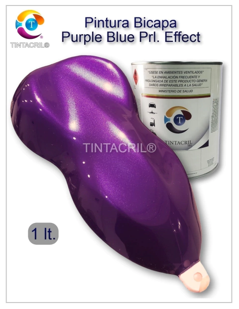 azul violeta perlado nacarado