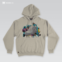 MOLETOM CANGURU AF-1 STREET ART (SNEAKERHOODIE) - comprar online