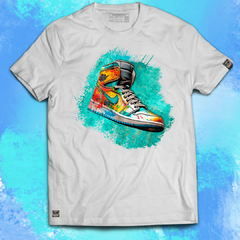 T-Shirt AJ1 Splat Paint na internet