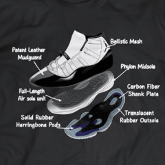 T-Shirt SNEAKER PARTS AJ11 CONCORD - comprar online