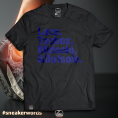 T-Shirt ANATOMY Bold Blue Words - comprar online