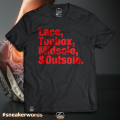 T-Shirt ANATOMY Bold Red Words - comprar online