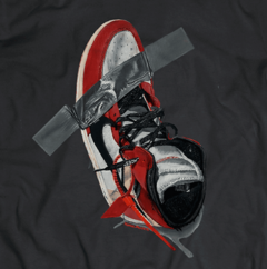 T-Shirt AJ1 CHICAGO OW 100.000 SILVER TAPE BY MANOEL P. NETO - comprar online
