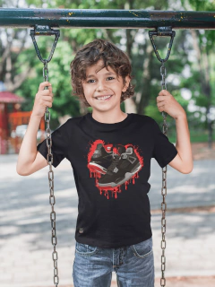 T-Shirt AJ4 BRED BLEEDING OUT KIDS - comprar online