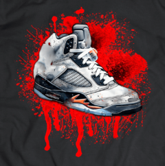 T-Shirt AJ5 BLEEDING OUT - comprar online