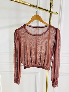 Cropped Tulle na internet